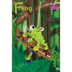Balloon Frog Poster