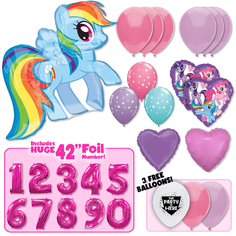 My Little Pony - Rainbow Dash Deluxe Balloon Bouquet