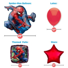 Spider-Man Animated Deluxe Balloon Bouquet
