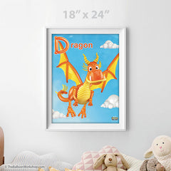 Balloon Dragon Poster