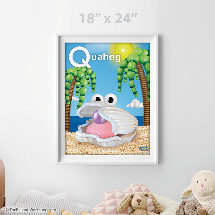 Balloon Quahog Poster