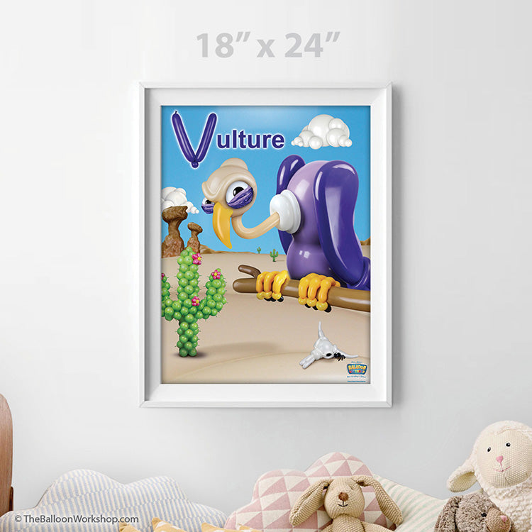 Balloon Vulture Poster