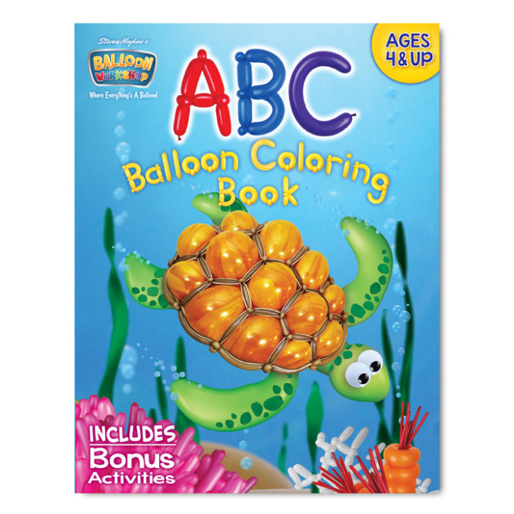 ABC Balloon Coloring Book